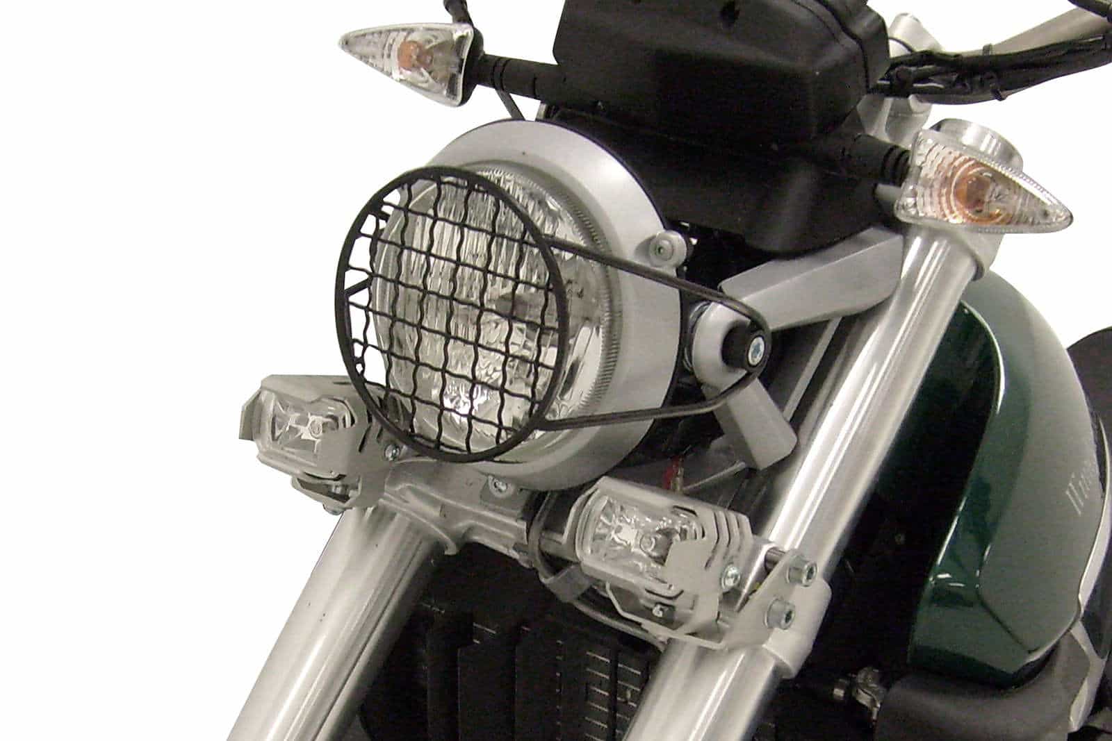 Lampbeschermer zwart voor BMW G 650 X Country (07-10) Hepco & Becker