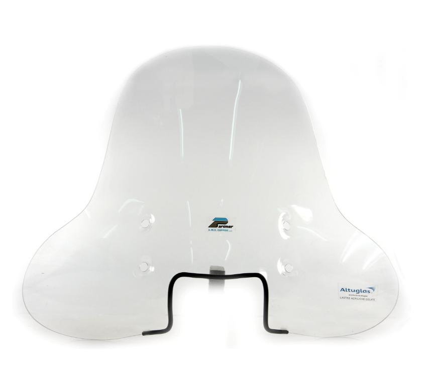 Voorruit CUPPINI hoog voor Vespa S 50-150cc, helder