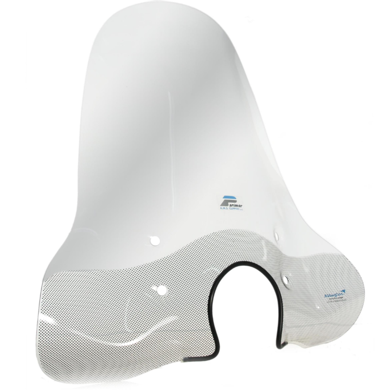 Voorruit CUPPINI hoog voor Vespa LX 50-150cc, helder