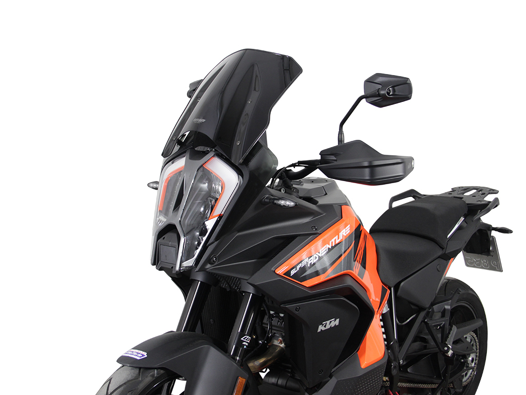 MRA touring scherm "TM" zwart voor KTM Superadventure 1290 /S /R 2021-