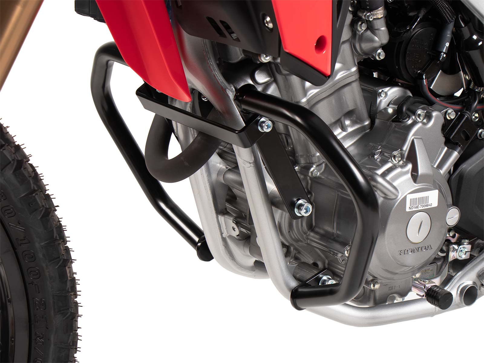 Motorbeschermer zwart voor Honda CRF 300 L (21-) Hepco & Becker