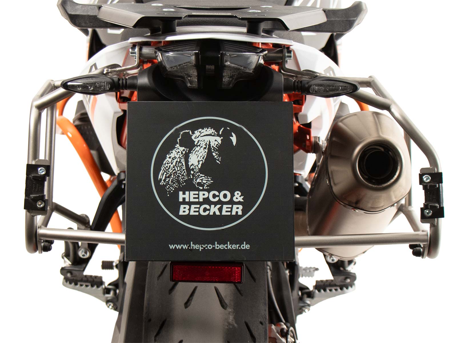Uitsparing zijkofferdrager voor KTM 890 SMT (23-) Hepco & Becker
