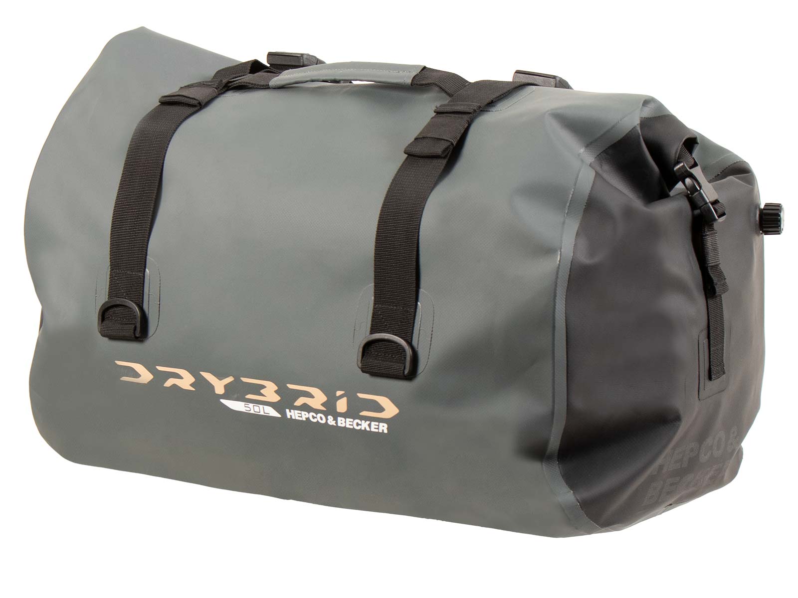 Drybrid Bag 50L achtertas grijs, Hepco & Becker