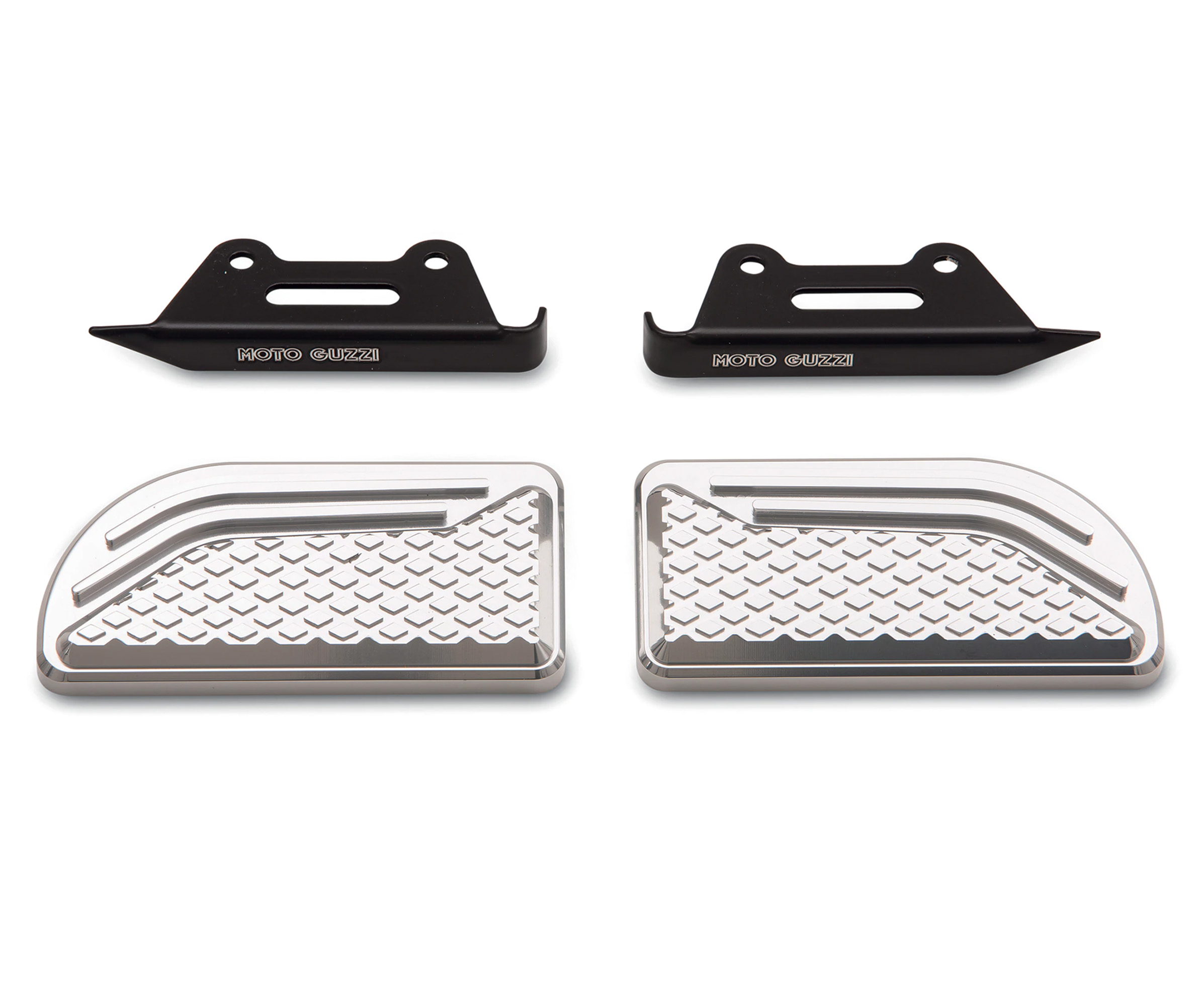 Originele voetsteunen, aluminium voor Moto Guzzi Audace