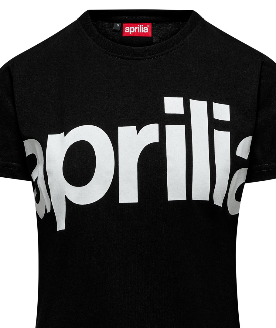 Aprilia T-Shirt Dames zwart