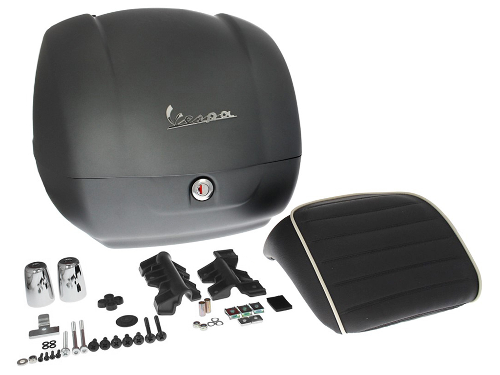 Originele topkoffer voor Vespa GTS - grigio titanio 742/B
