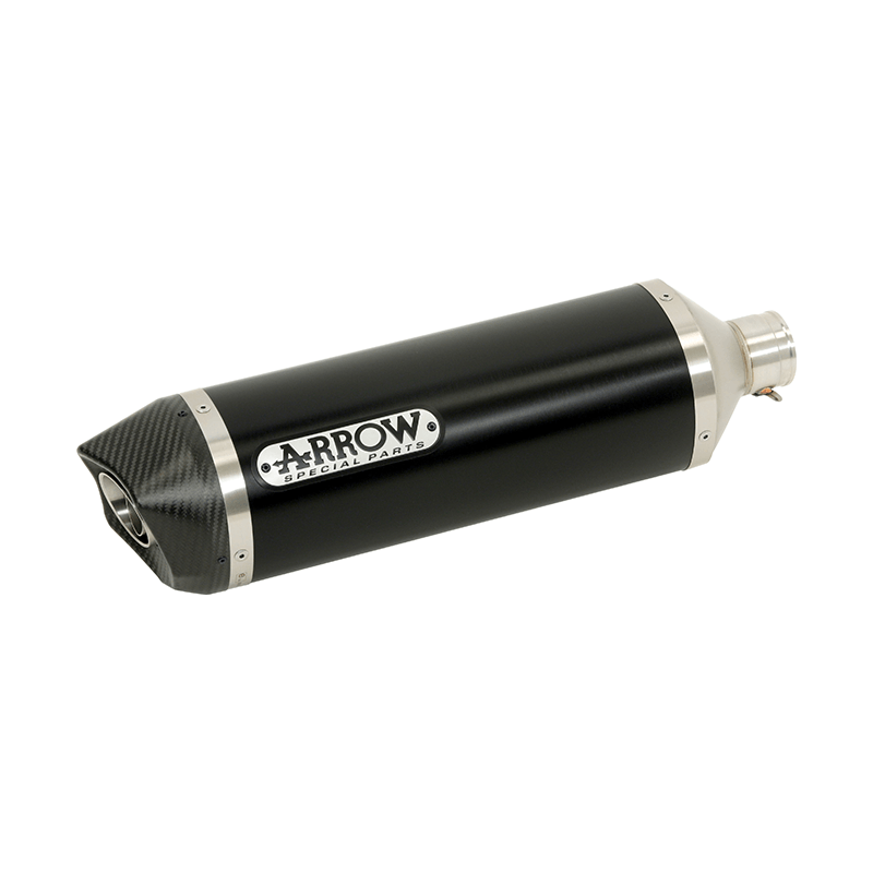 ARROW DARK RACE-TECH van aluminium met carbon eindkap voor BMW S1000RR (19-22)