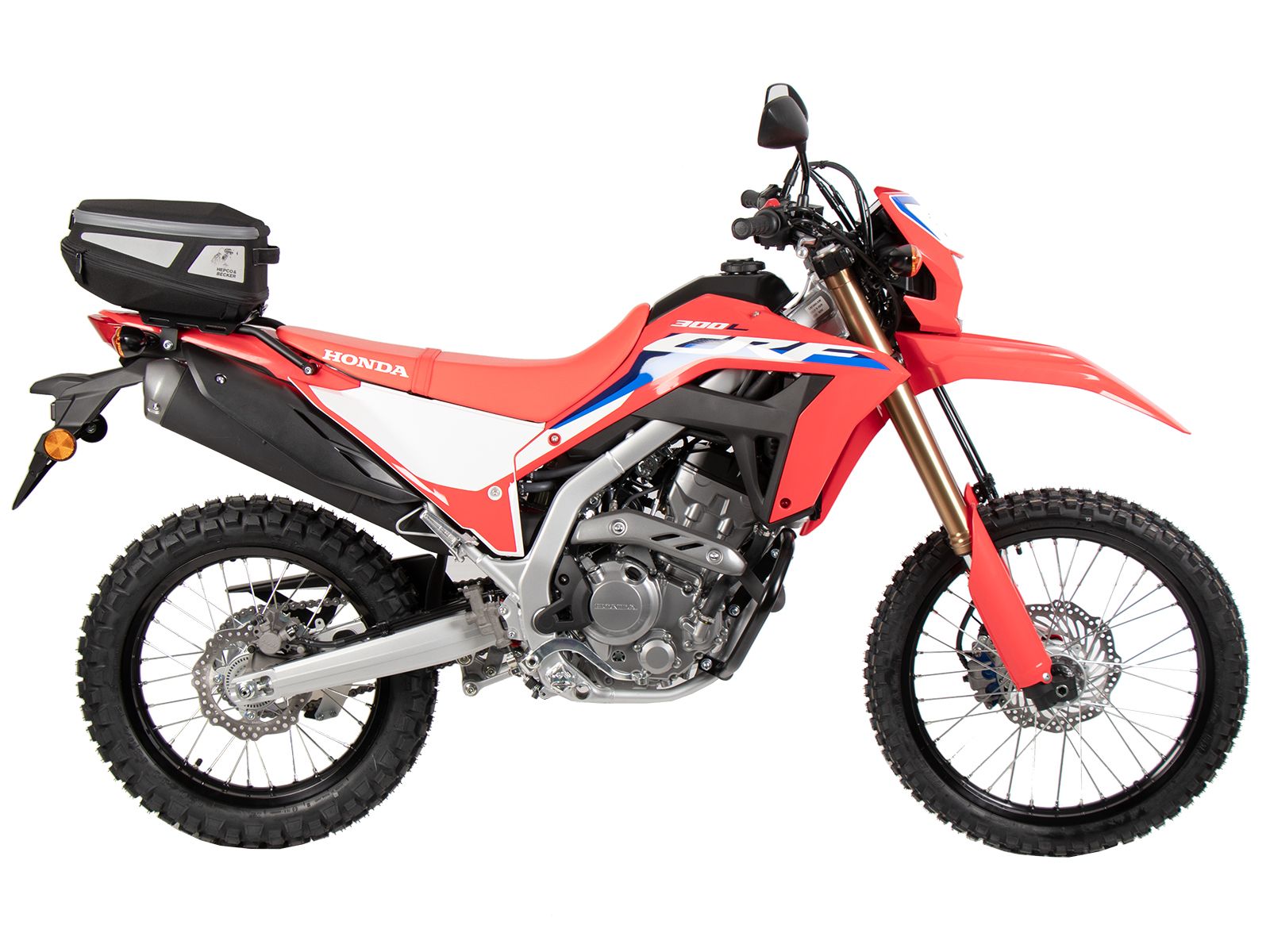 Smartrack achterdrager zwart voor Honda CRF 300 L (21-) Hepco & Becker