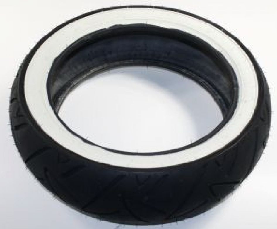 Continental band 120/70-12, 58P, TL, whitewall band, twist, voor/achter