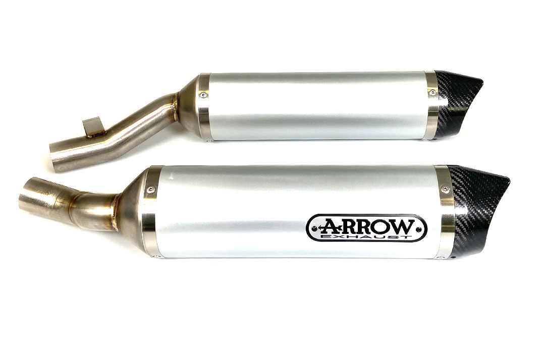 ARROW uitlaat DARK THUNDER voor Kawasaki Z 1000 (10-)