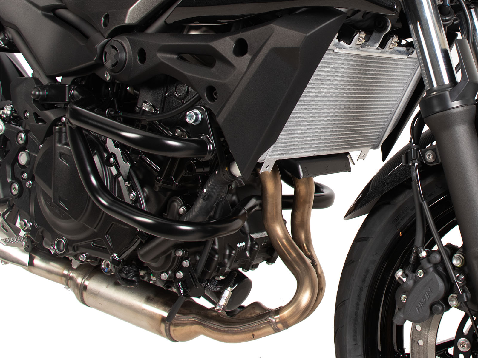 Motorbeschermer zwart voor Kawasaki Z 500 (24-) Hepco & Becker