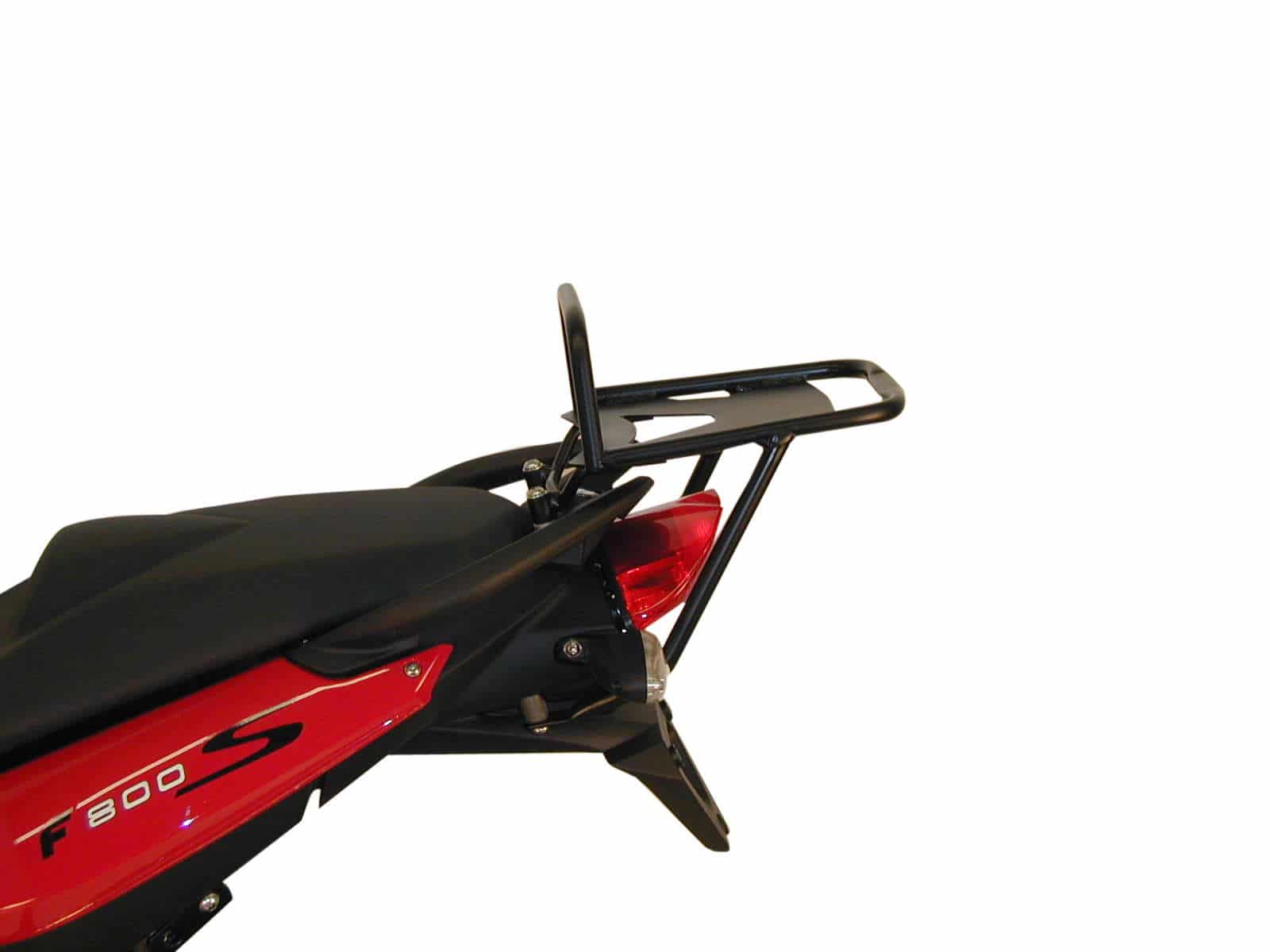 Buisvormige bagagedrager topkoffer zwart voor BMW F 800 S Hepco & Becker