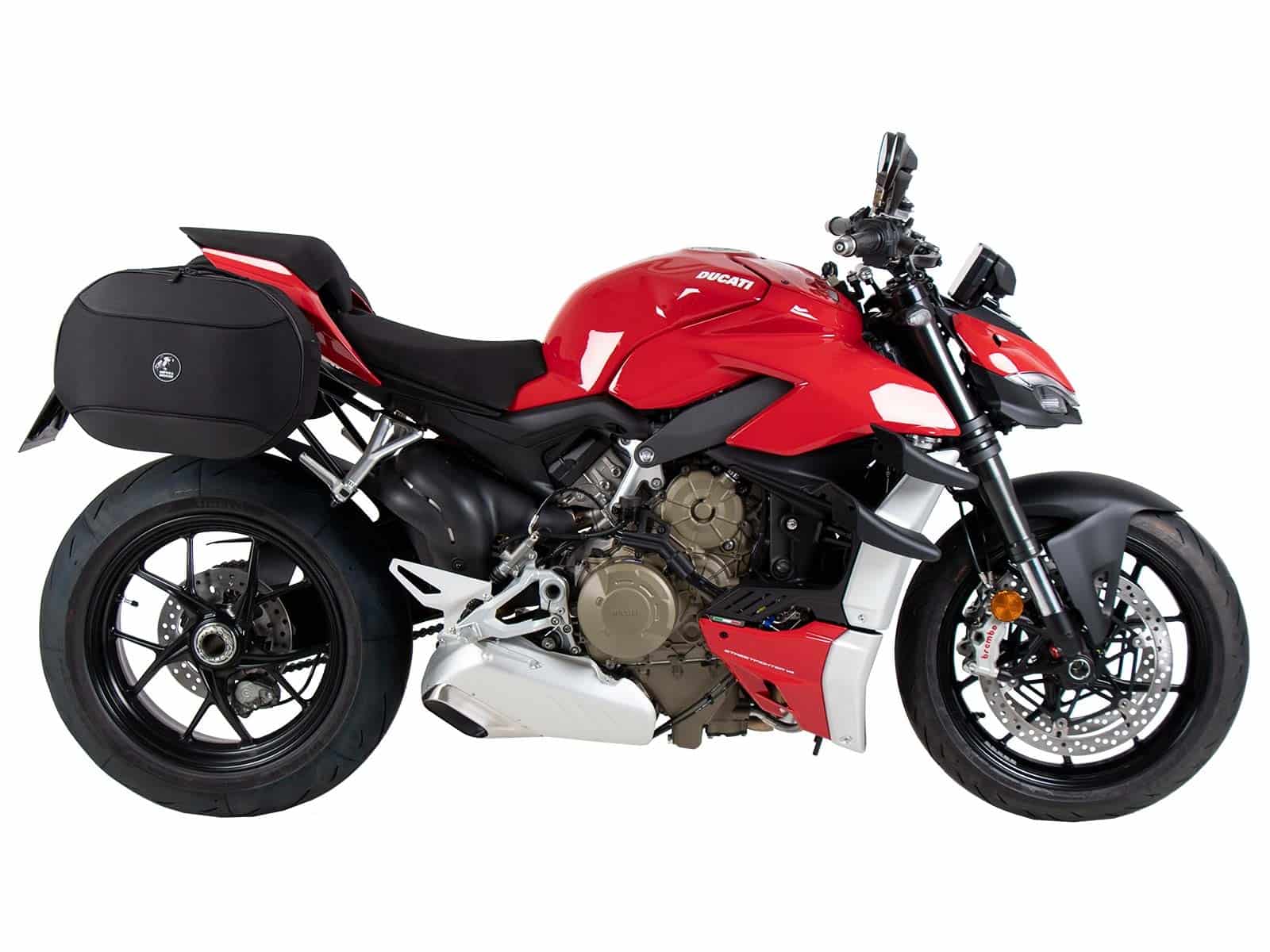 C-Bow zijdrager zwart voor Ducati Streetfighter V4 /S (20-24) Hepco & Becker
