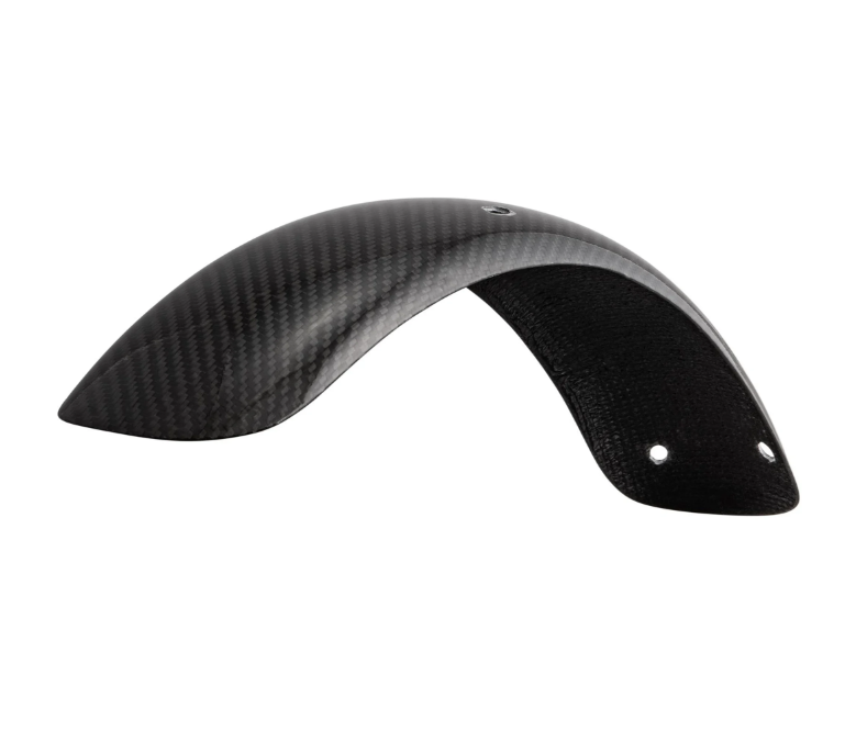 Spatbord 2.0 Garelli Race EVO II zonder beugel voor Vespa PX 80-200cc, carbon transparant