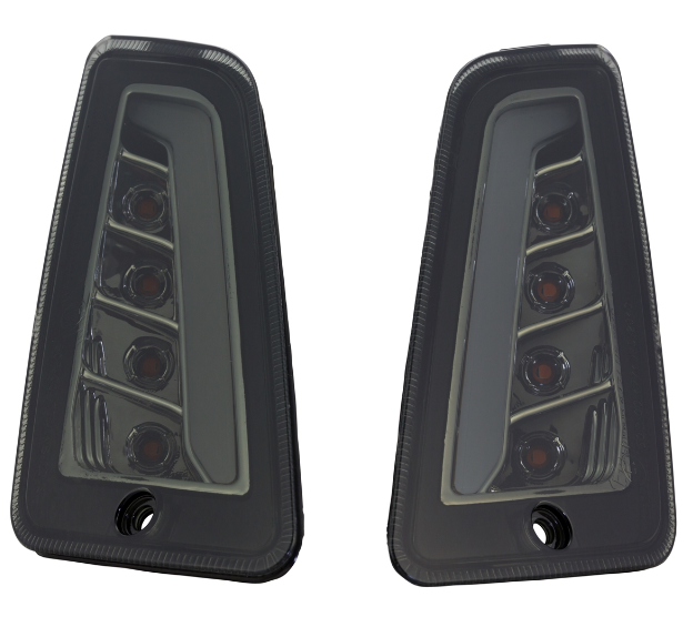 Richtingaanwijzerset voor & achter voor Vespa GTS/GTS Super/GTV 125-300cc ('14-), getint
