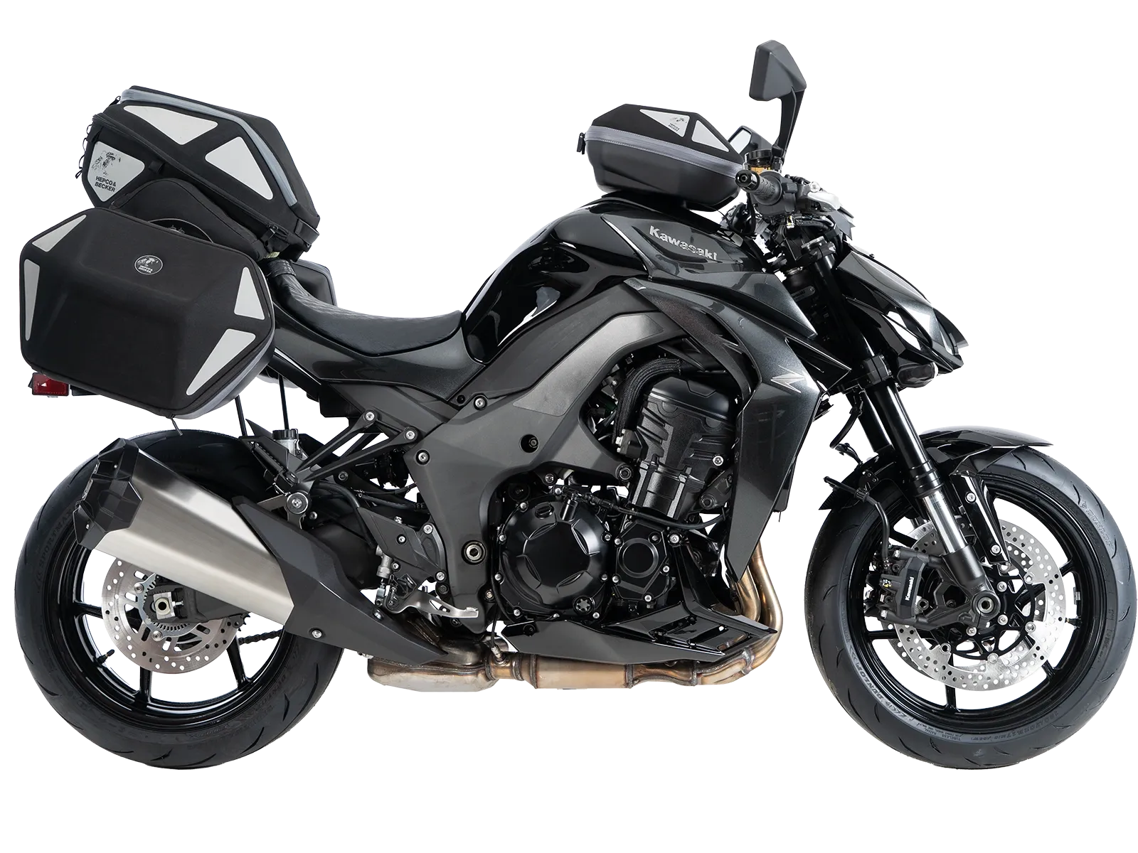 Sportrek zwart voor Kawasaki Z 1100 / SE (26-) Hepco & Becker