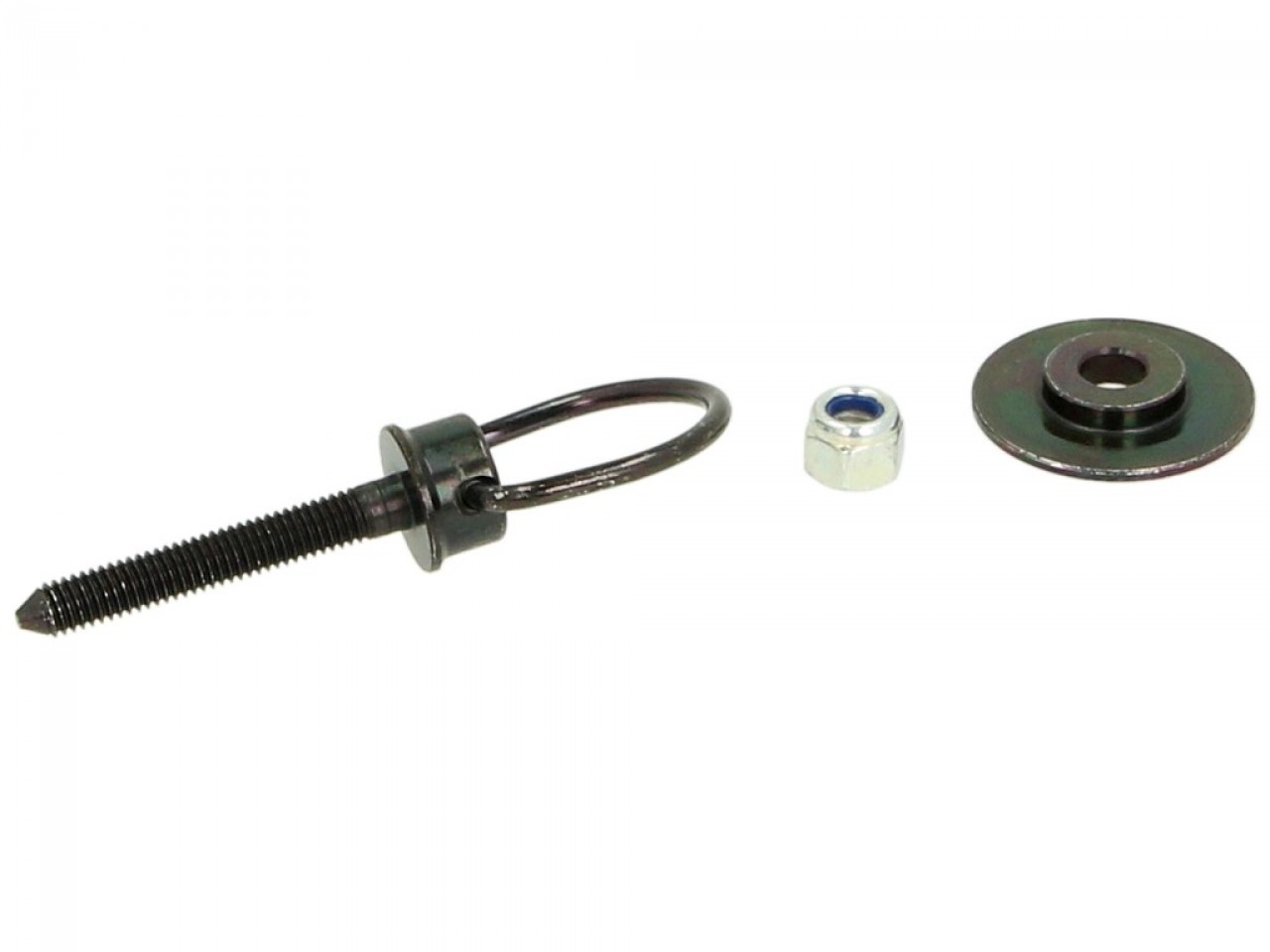Originele chromen bagagedrager achter voor Vespa PX