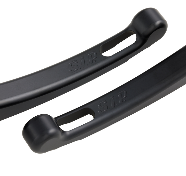 Sport hendelset koppeling/rem voor Vespa PX 125-200ccm, HBZ Grimeca, rechts/links, mat zwart
