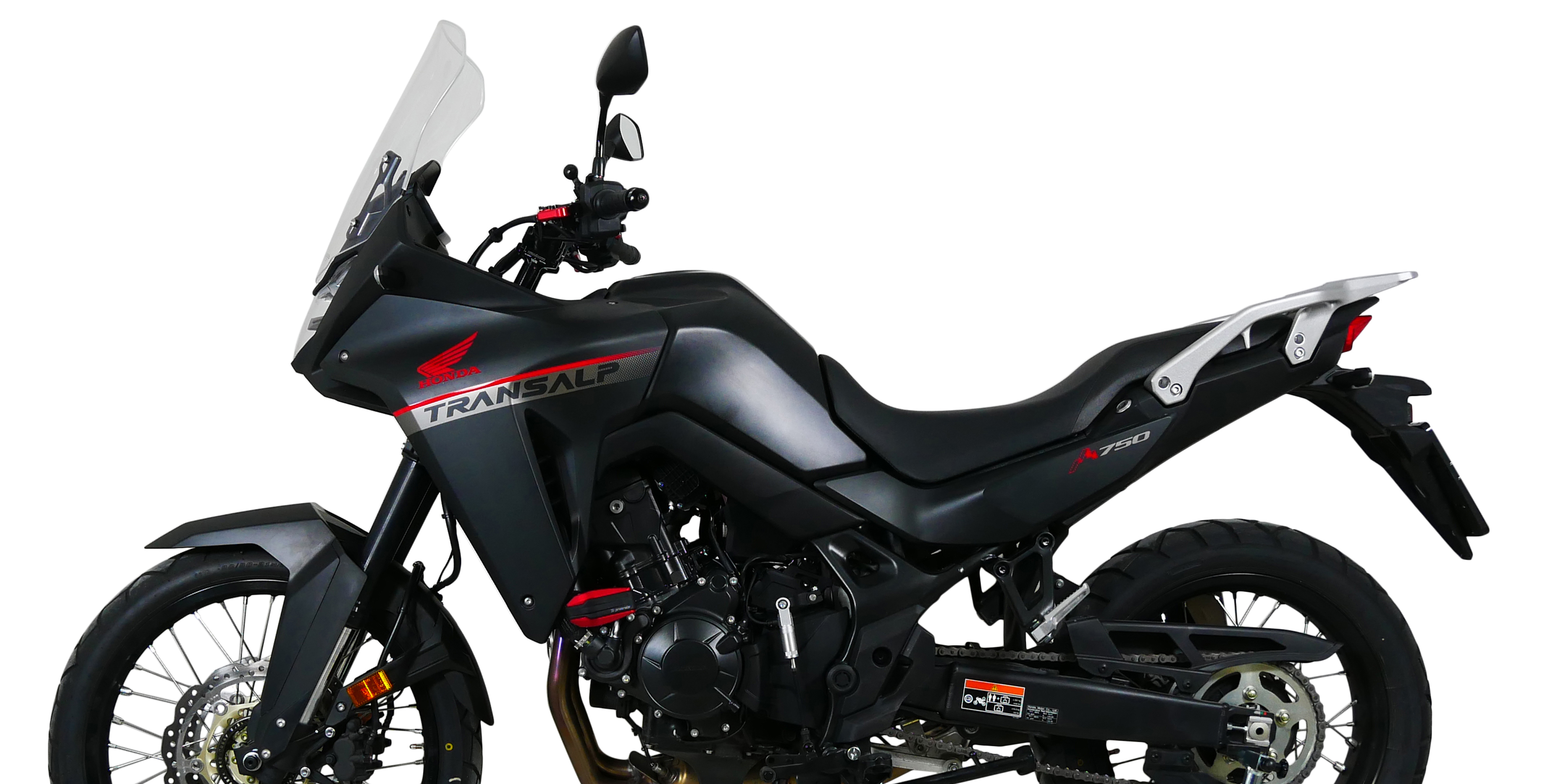 MRA touring windscherm "TM" blank voor Honda XL 750 Transalp (23-24)