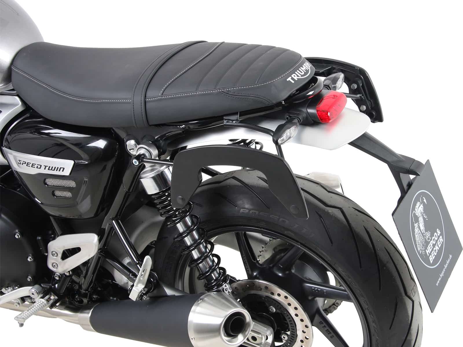 C-Bow zakhouder voor Triumph Speed Twin (19-) Hepco & Becker
