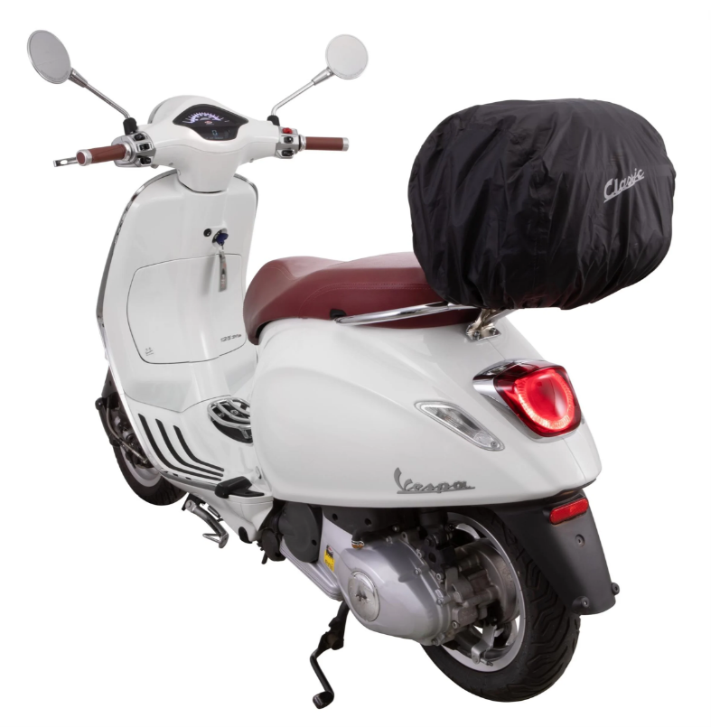 Bagagemandset "Classic" met bagagerek voor Vespa LX/LXV/S 50-150cc, bruin