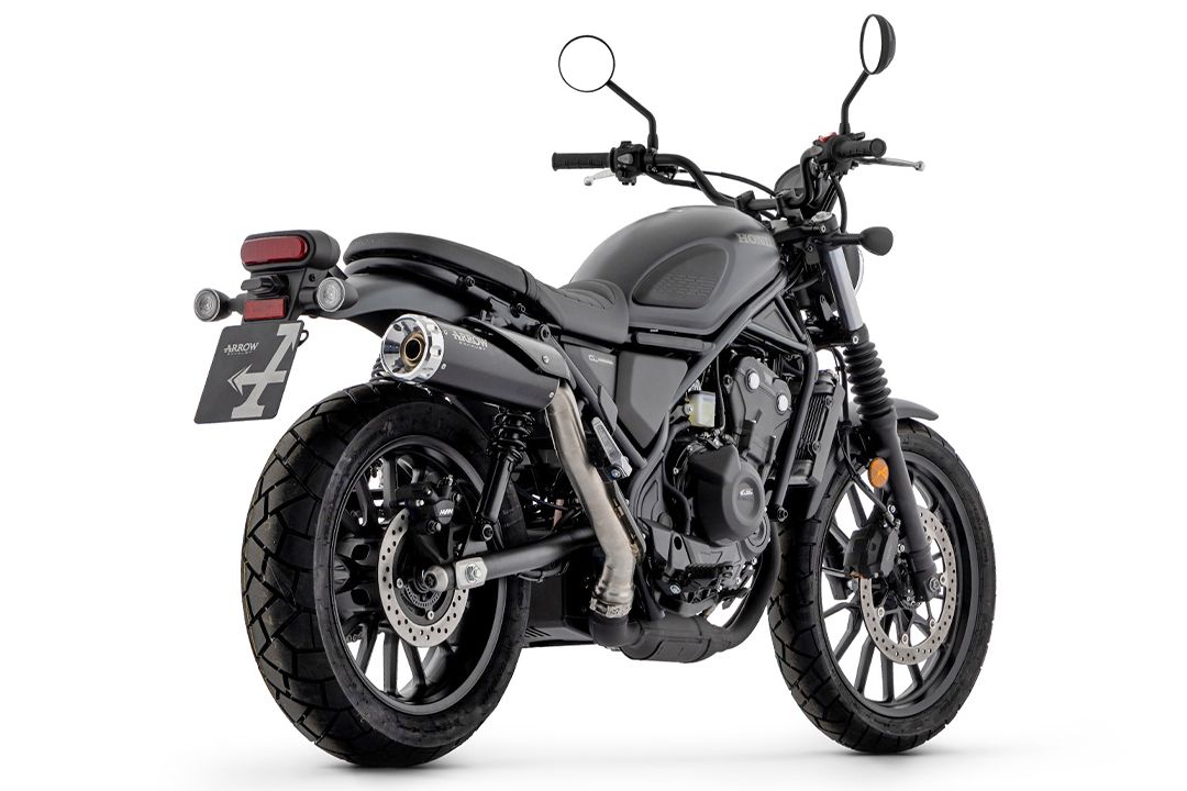 ARROW Uitlaat REBEL Slip-On voor Honda CL 500 (23-)
