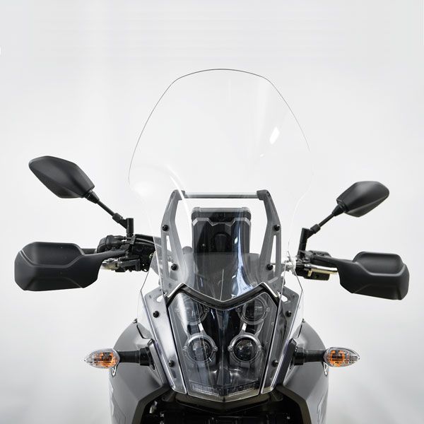 Extra hoog windscherm blank voor Yamaha Ténéré 700 (19-24)