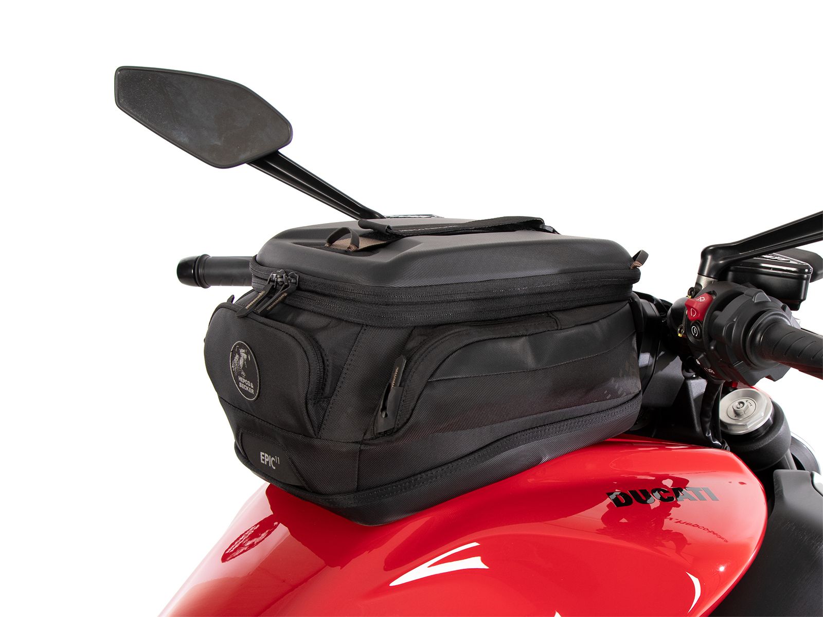 Basistankring incl. tanktasvergrendeling voor Ducati Diavel V4 (23-) Hepco & Becker