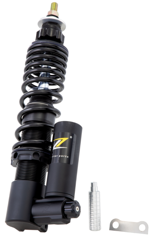 Schokdemper "Black Edition" vooraan voor Vespa GTS/GTS Super/GTV/GT 60/GT/GT L, mat zwart