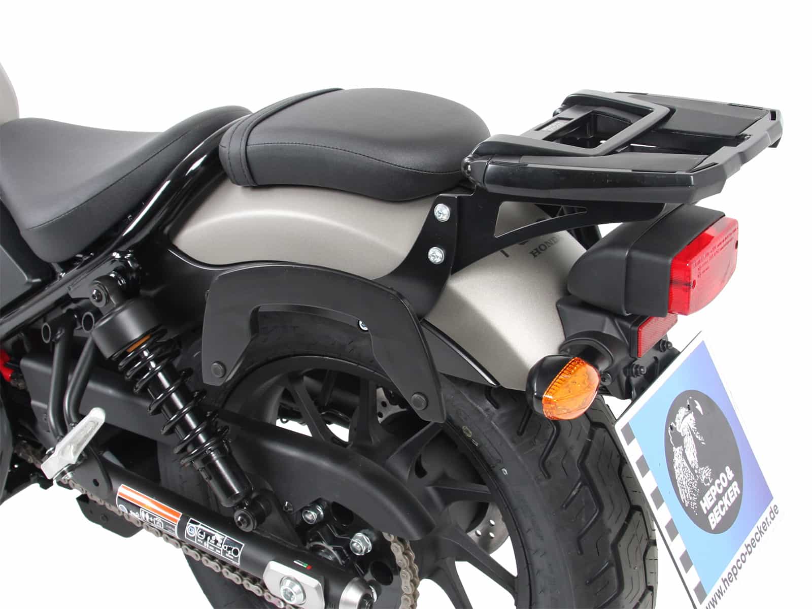 C-Bow zijdrager zwart voor Honda CMX 500 Rebel (17-) Hepco & Becker