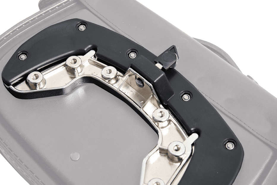 Zadeltassenset Buffalo Big Custom zwart voor C-Bow bagagedrager Hepco & Becker