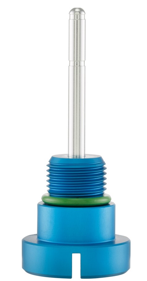 Olievulplug motorolie voor Vespa, blauw mat