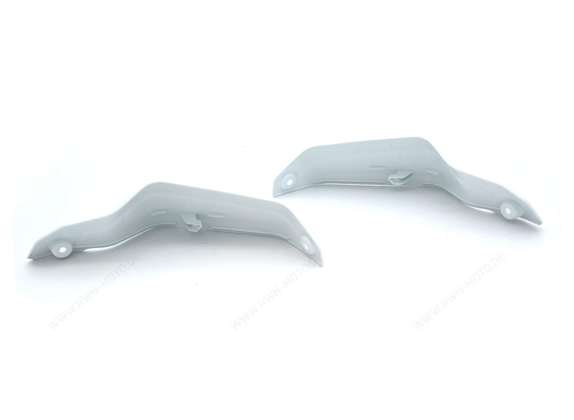 Handbeschermers, wit, voor de XL 750 Transalp (23-)/E-Clutch (26-) en de CRF1100L Africa Twin (20-)
