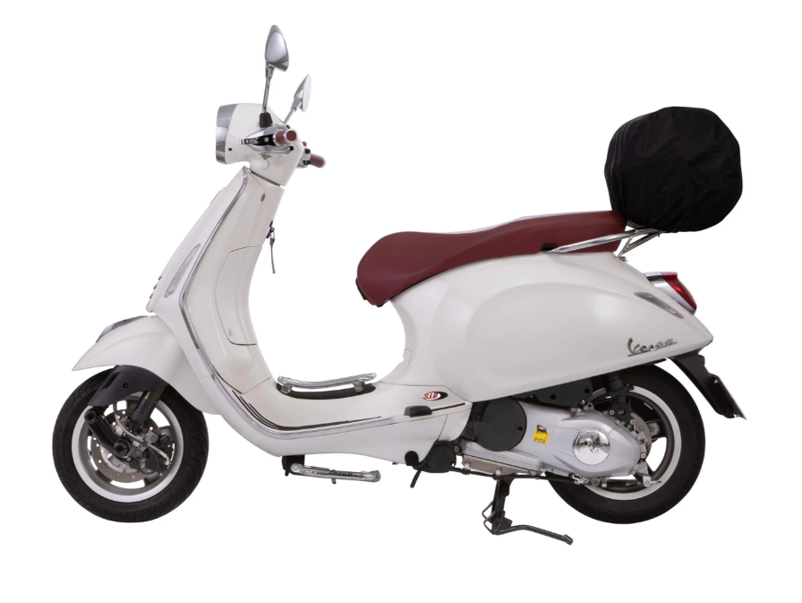 Bagagemandset "Classic" met bagagerek voor Vespa LX/LXV/S 50-150cc, bruin