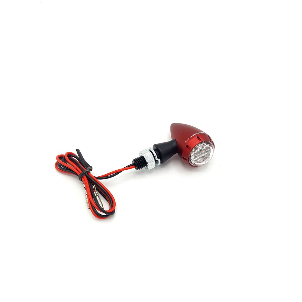 Barracuda knipperlicht S-LED B-LUX rood