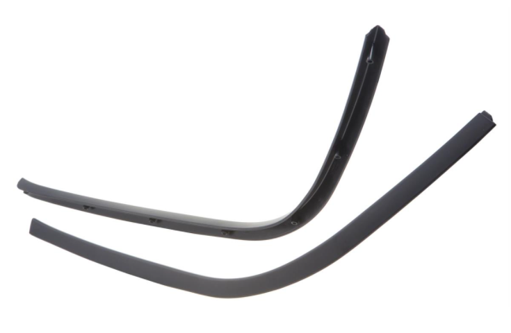 Mono slot buis beenschild & schopplaat compleet voor Vespa Primavera/Sprint 50-150ccm