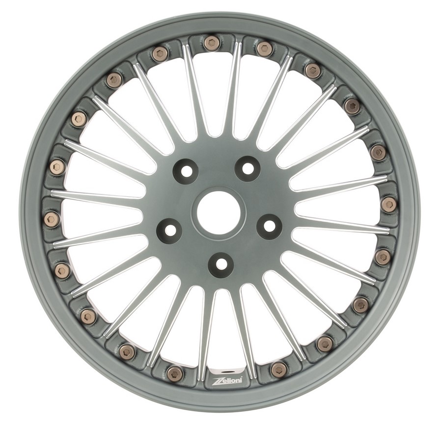 Velg Sport Classic voor/achter voor Vespa GTS/GTS Super/GTV/GT/946 125-300ccm, mat grijs