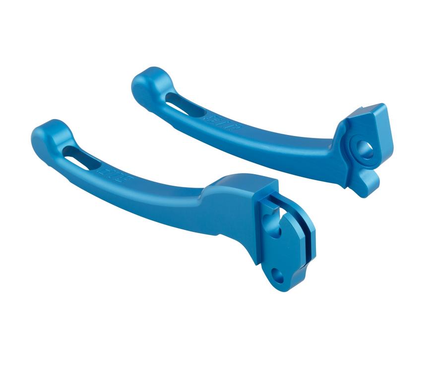 Sport hendelset koppeling/rem voor Vespa PX 125 -150ccm, HBZ Hengtong, rechts/links, blauw mat