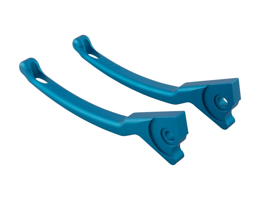Sport hendelset rem voor Vespa, rechts en links, blauw mat