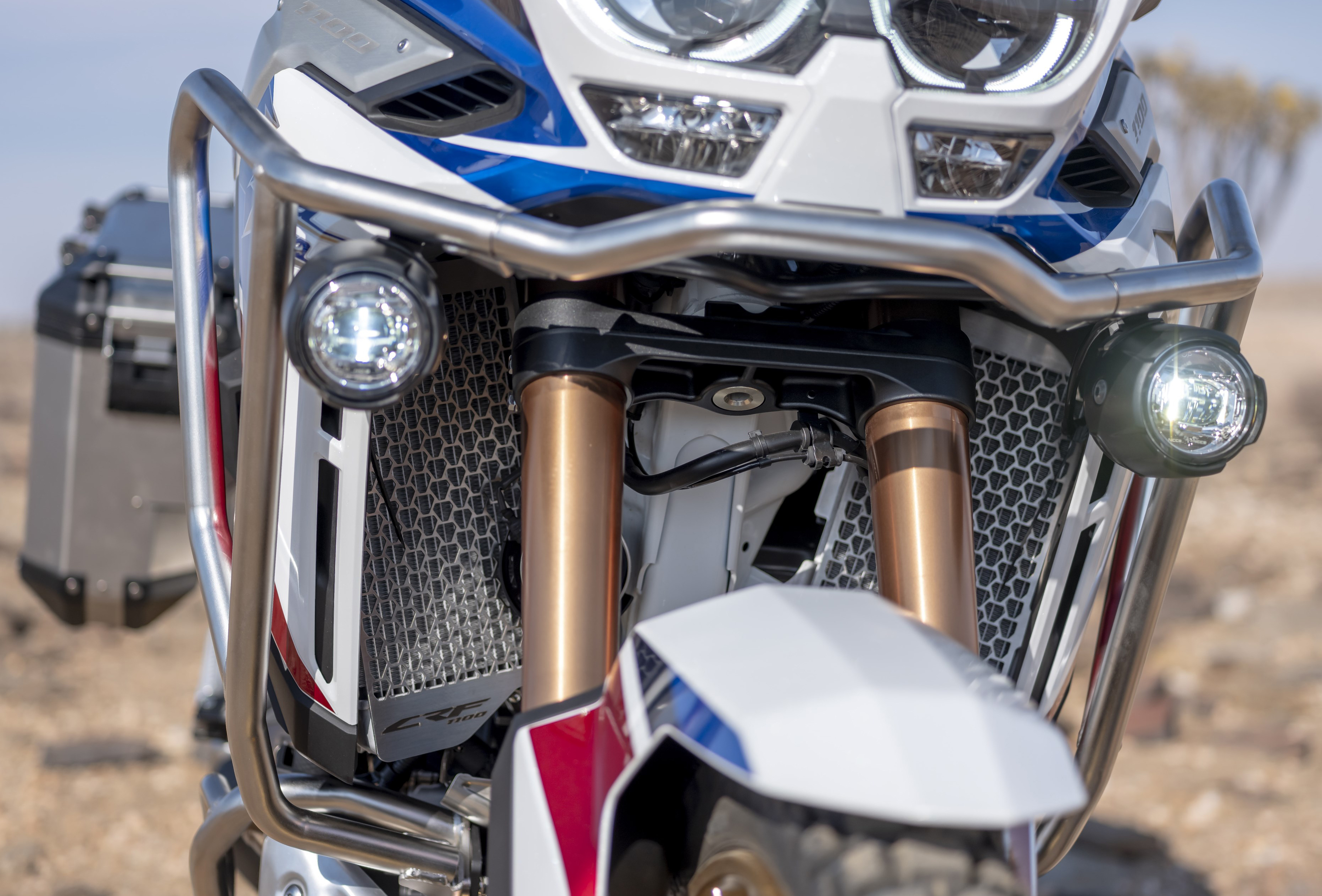 Roestvrij stalen radiatorrooster voor Honda CRF1100L Africa Twin / Adventure Sports origineel 2020-