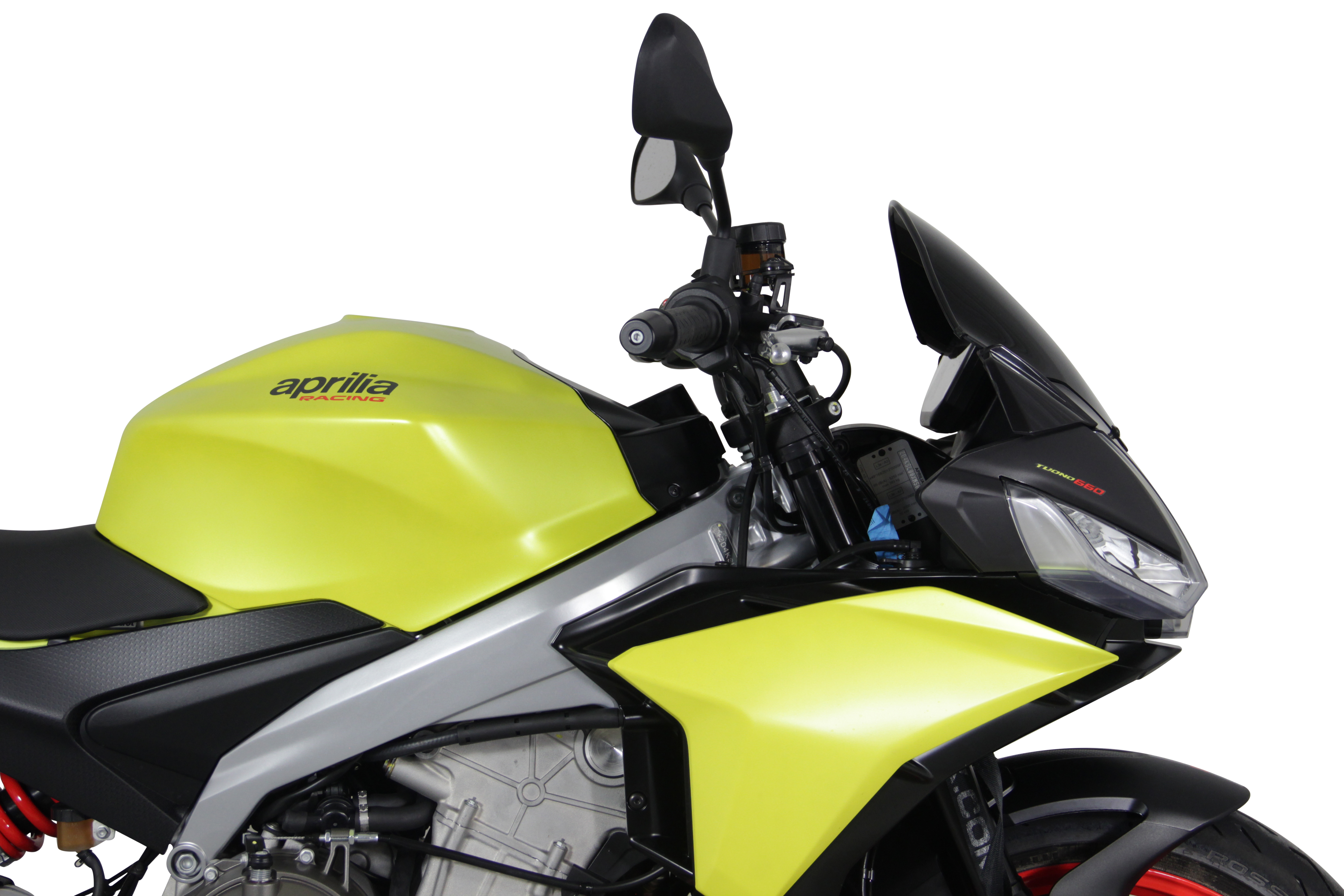 MRA Origineel voorgevormd windscherm "O" zwart Aprilia Tuono 660 / V4 Factory (21-)