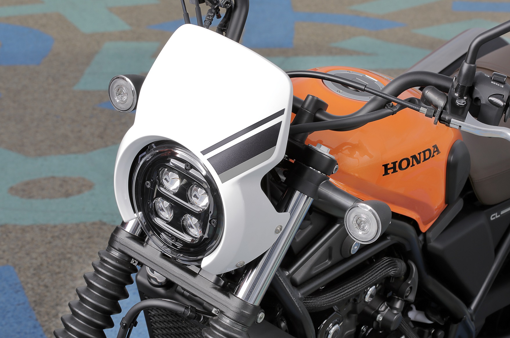 Sierstrip voor Honda CL 500 Scrambler (23-) Origineel
