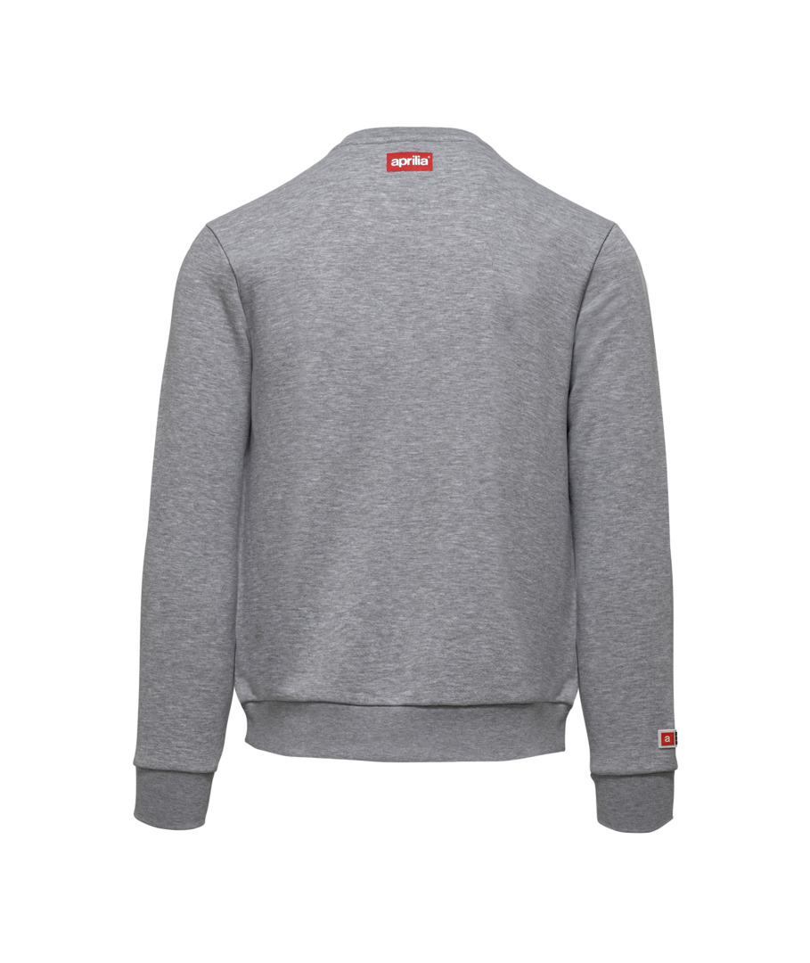 Aprilia sweatshirt collectie 2024 unisex grijs