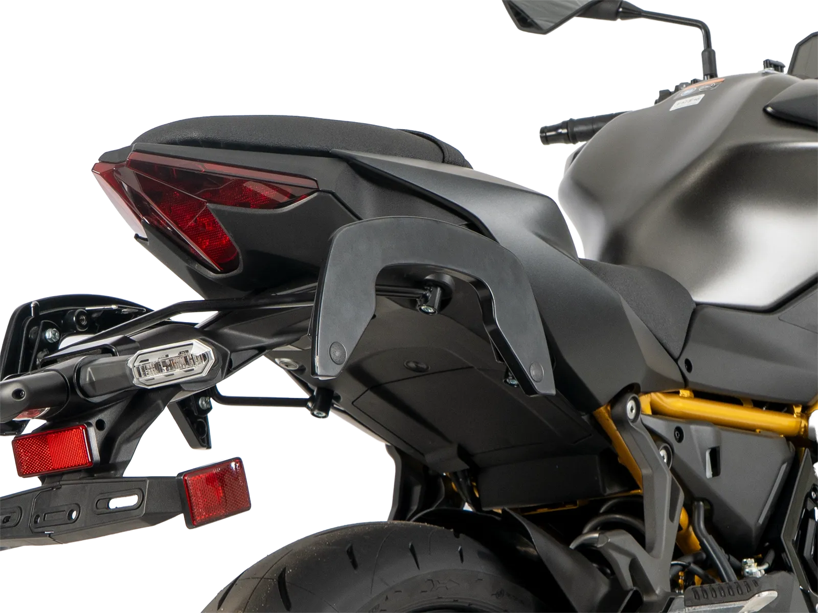 C-Bow zijdrager zwart voor Kawasaki Z 650 S (26-) Hepco & Becker