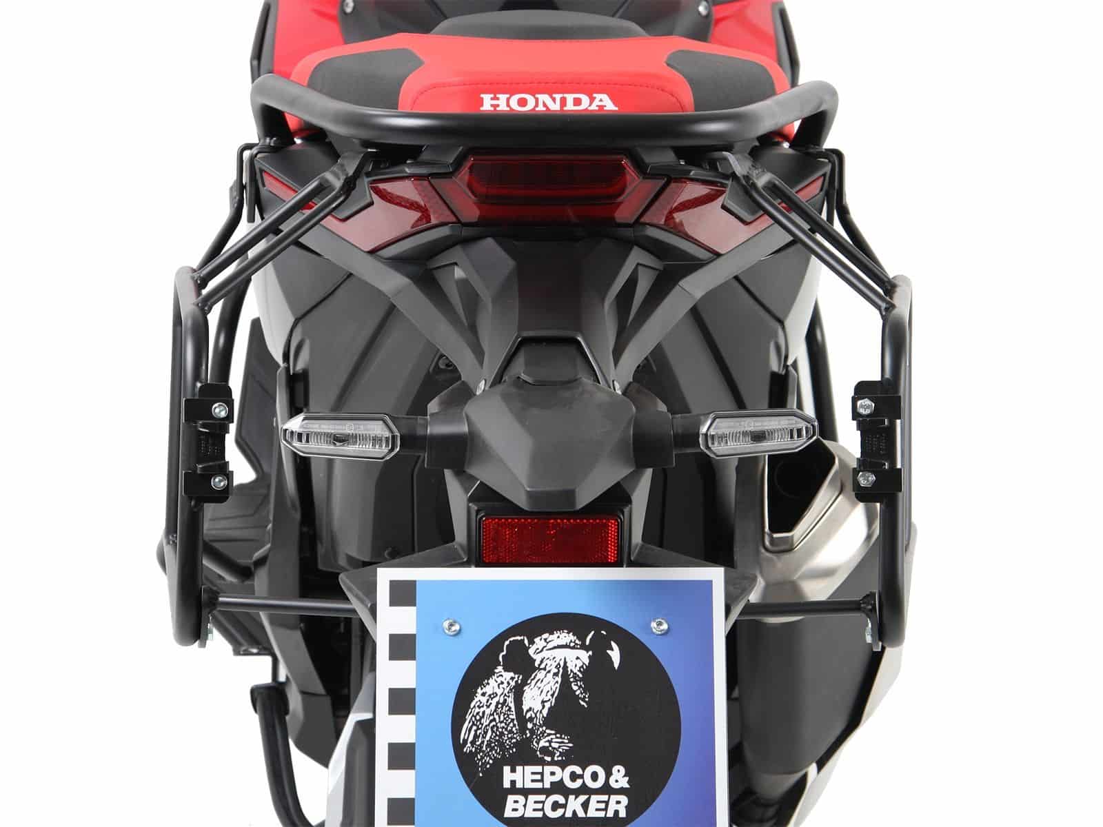 Zijkofferdrager vast zwart voor Honda X-ADV 750 (17-20) Hepco & Becker
