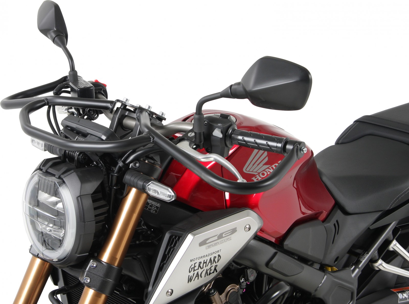 Beschermbeugel voorzijde zwart voor Honda CB 650 R (19-20) Hepco & Becker