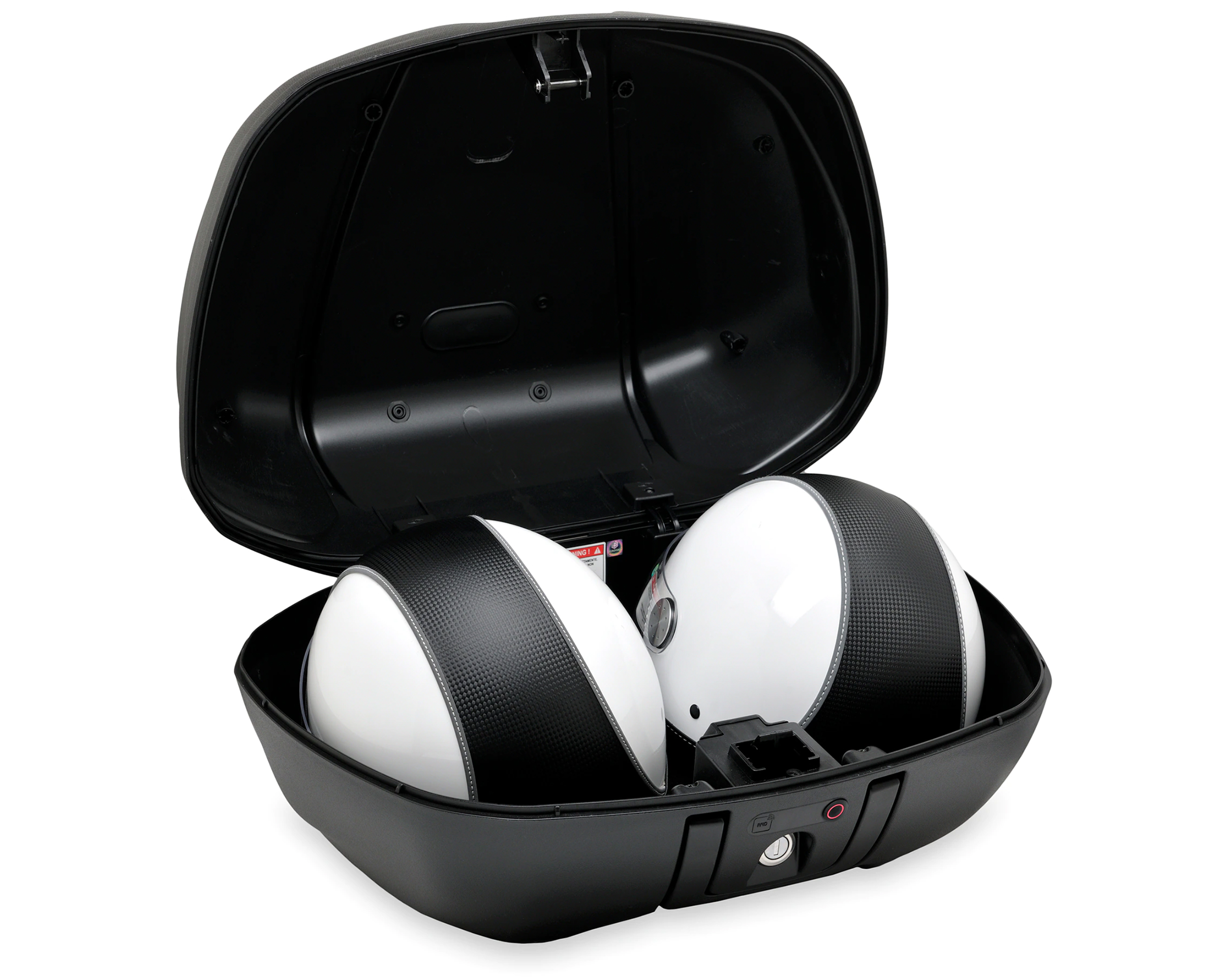 Topkoffer Kit Sleutelloze 52L (incl. montageplaat) voor Beverly HPE Origineel Piaggio