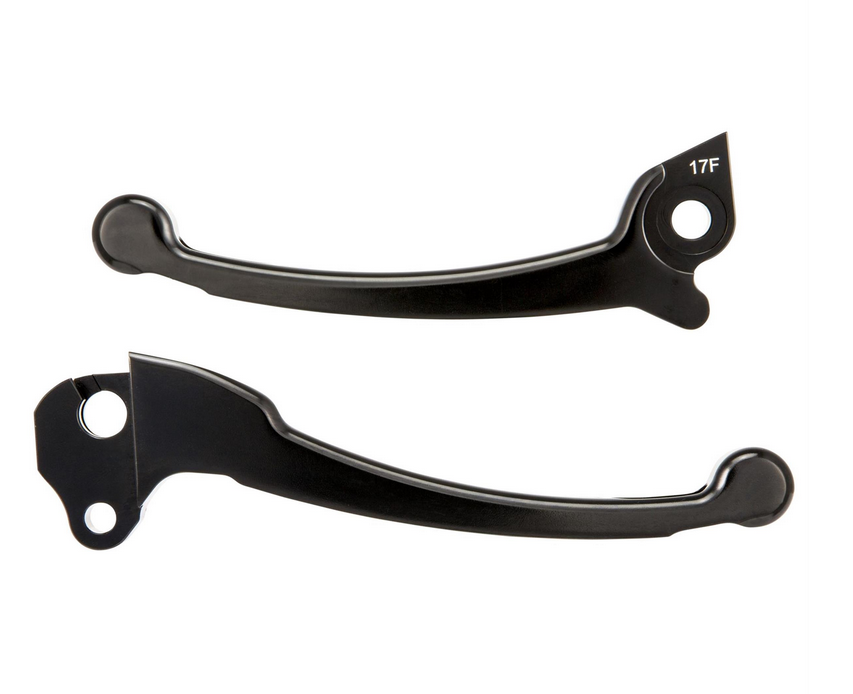 Sport hendelset koppeling/rem voor Vespa PX 125-200ccm, HBZ Grimeca, rechts/links, zwart