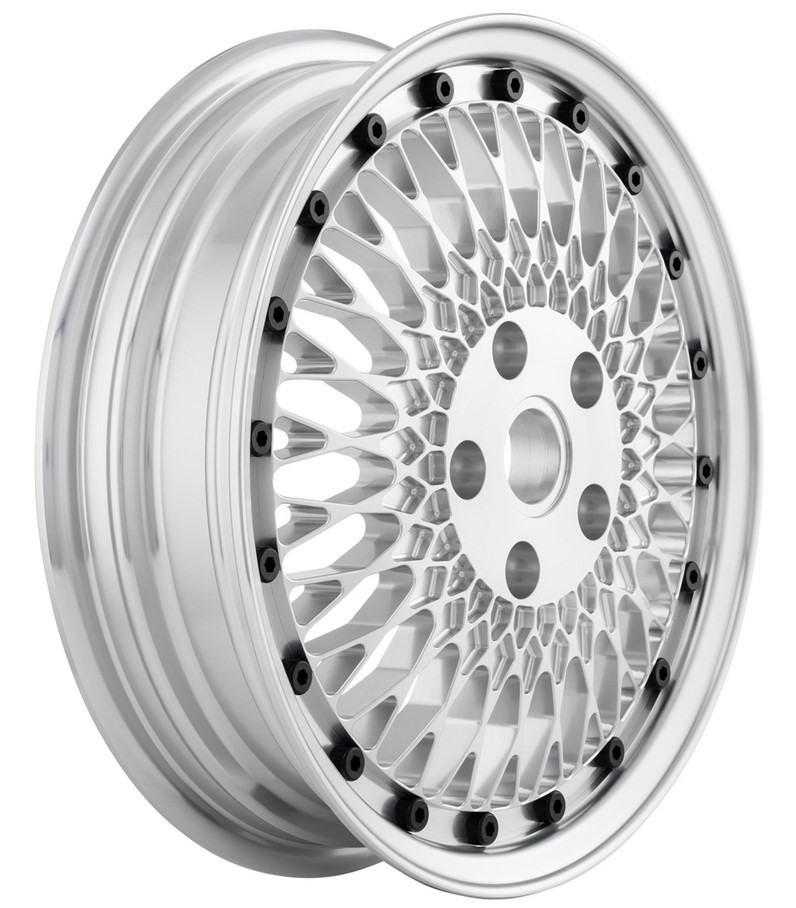Velg Comb 1 voor/achter voor Vespa GTS/GTS Super/GTV/GT/946 125-300ccm, zilver