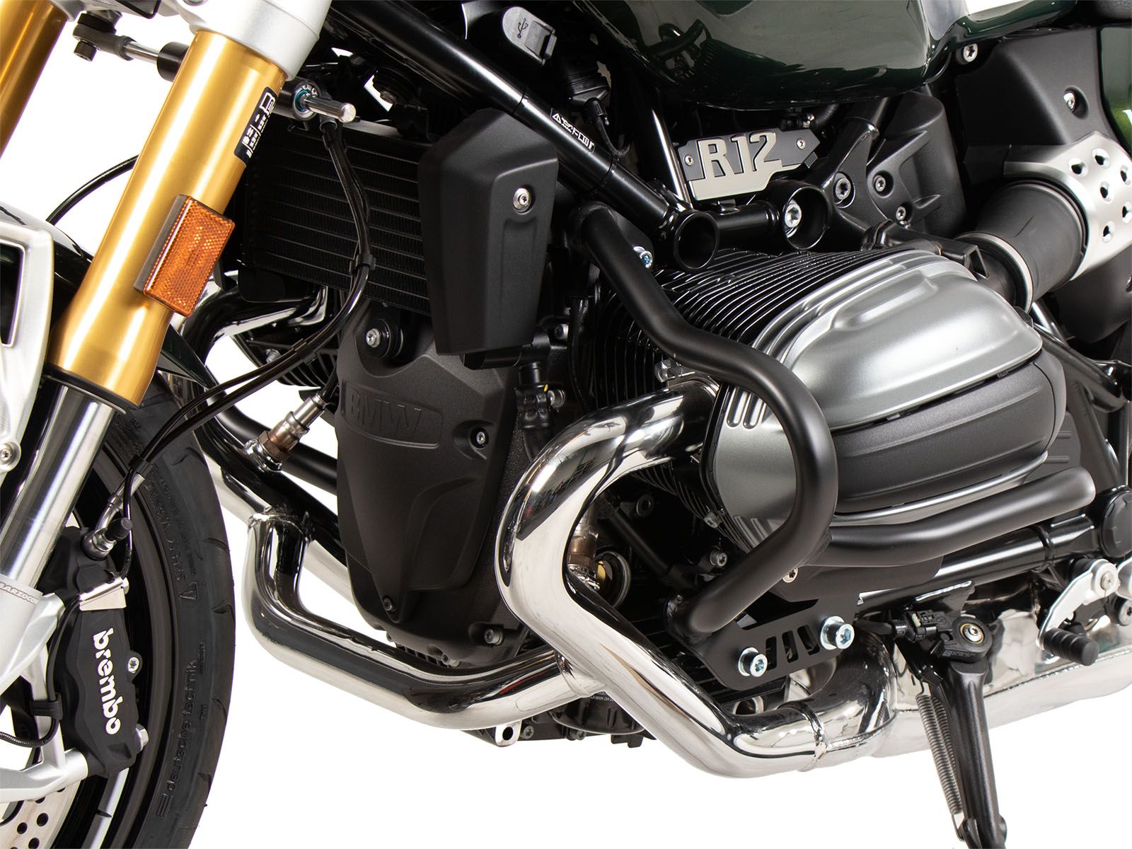Motorbeschermer zwart voor BMW R 12 G/S (25-) Hepco & Becker
